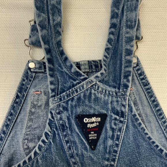 VINTAGE OSHKOSH OVERALLS , SIZE 3 - Picture 4 of 7